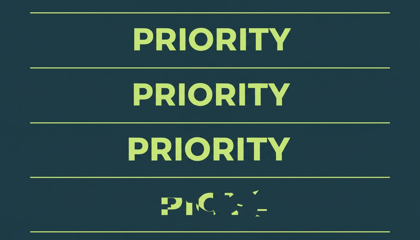 semantic decay — PRIORITY mutating through four hierarchy layers